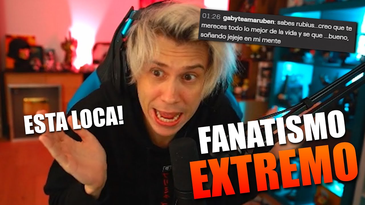 RUBIUS lee los COMENTARIOS de su FAN más LOCA