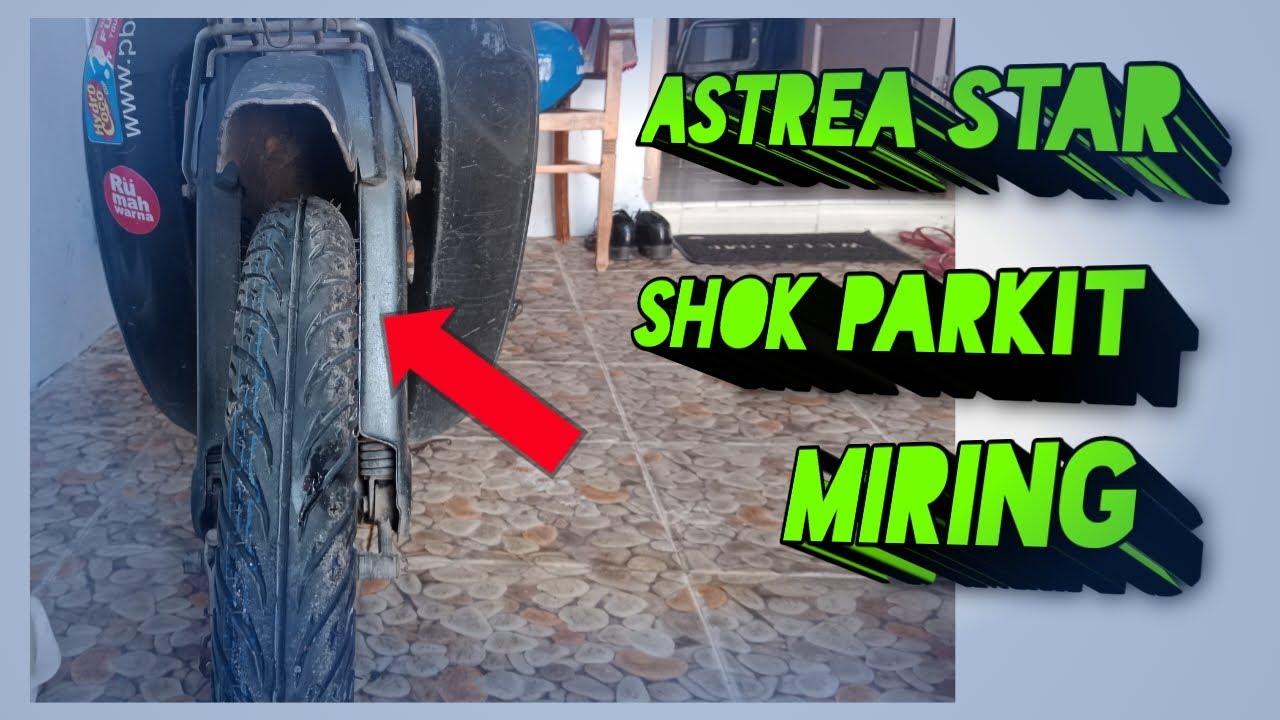 Cara mengganti shock parkit Astrea Star tahun 1988