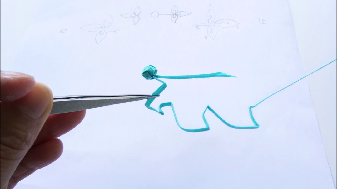 盤花扣的製作過程 Making Process of Chinese Flower Button