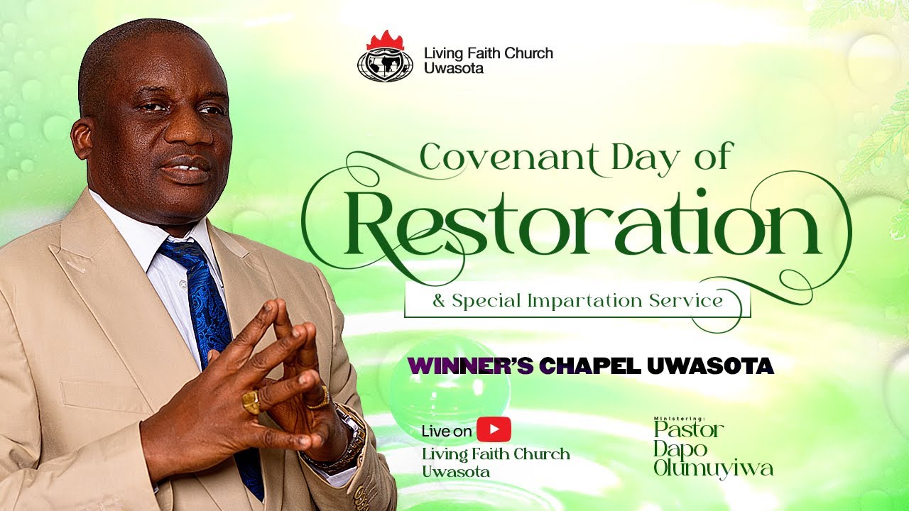 COVENANT DAY OF RESTORATION SERVICE | 25, JANUARY 2026 | WINNER’S CHAPEL UWASOTA