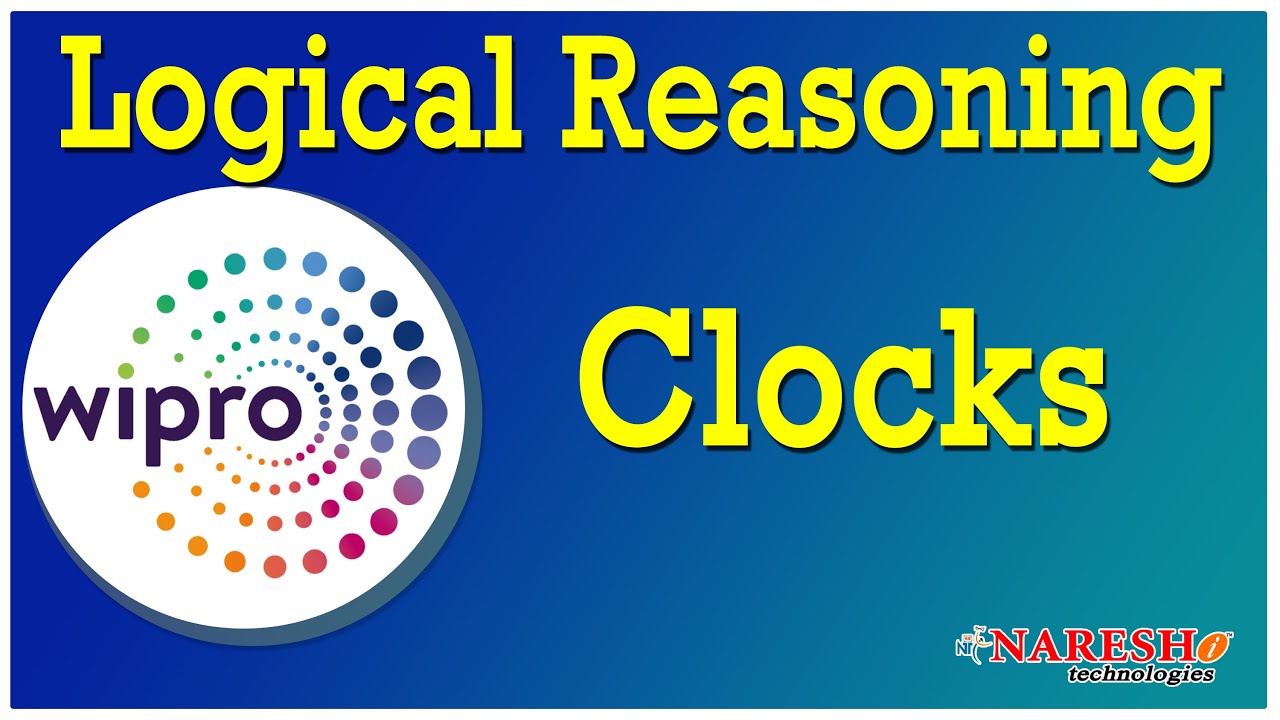 Logical Reasoning | Clocks and Calendar | Wipro NLTH-2020 | Session-6 | Mr. Hari Krishna Sagar
