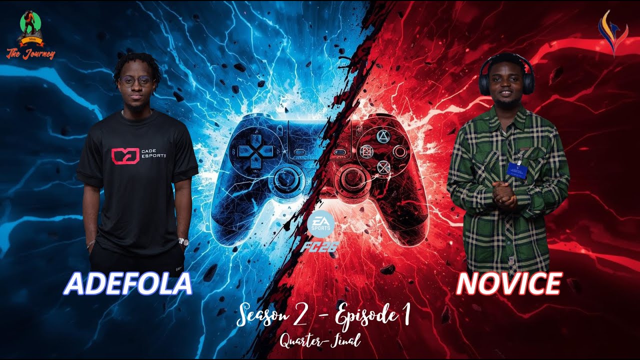 Adefola vs Novice | The Journey Minis S02E01 | Quarter Final!
