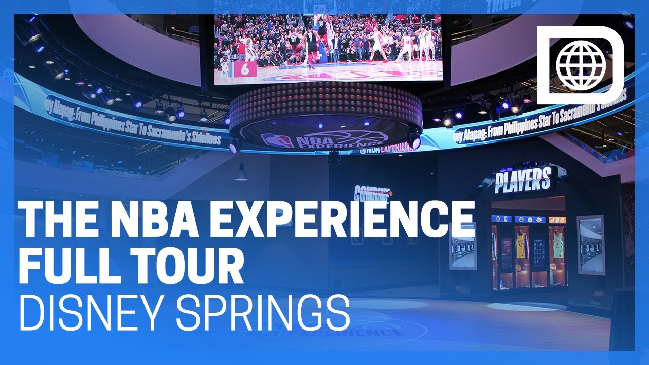 The NBA Experience - Full Tour - Disney Springs