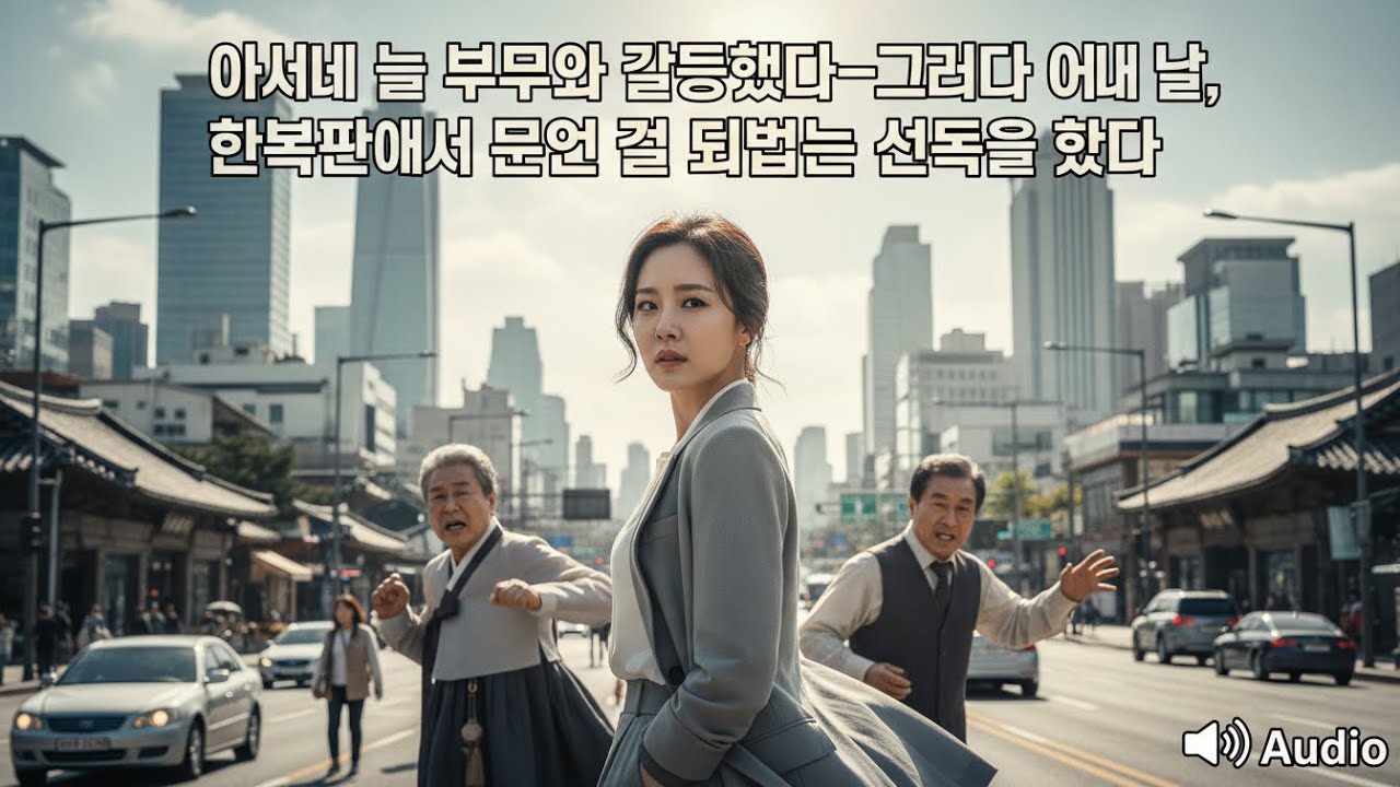 아내는 늘 부모와 갈등했다—그러다 어느 날, 한복판에서 모든 걸 뒤집는 선택을 했다