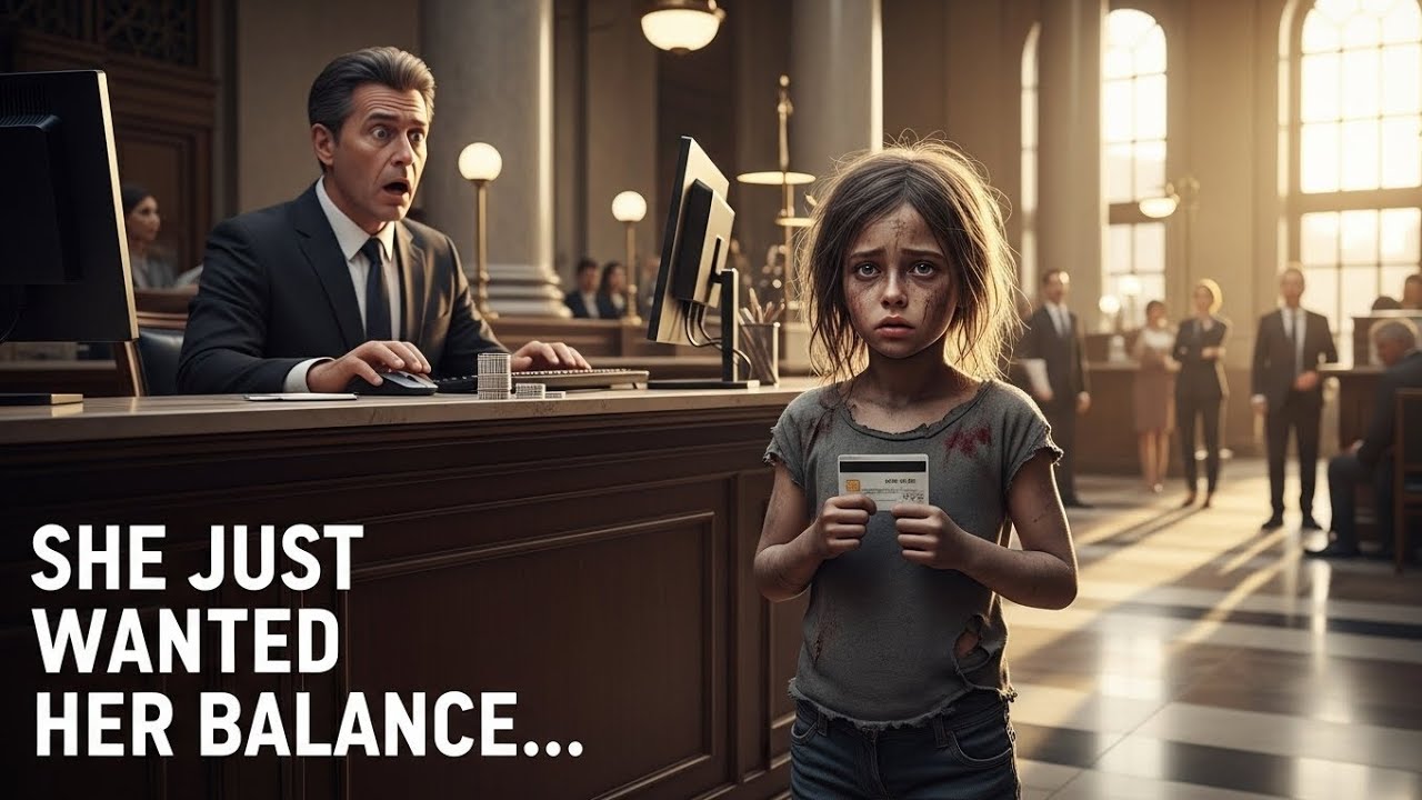 A Homeless Girl Checked Her Bank Balance — The Billionaire Froze