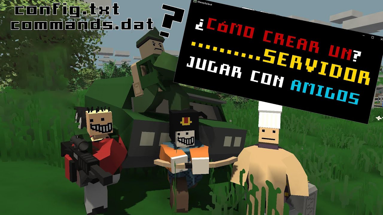 &iquest;C&Oacute;MO CREAR UN SERVIDOR EN UNTURNED 2026?