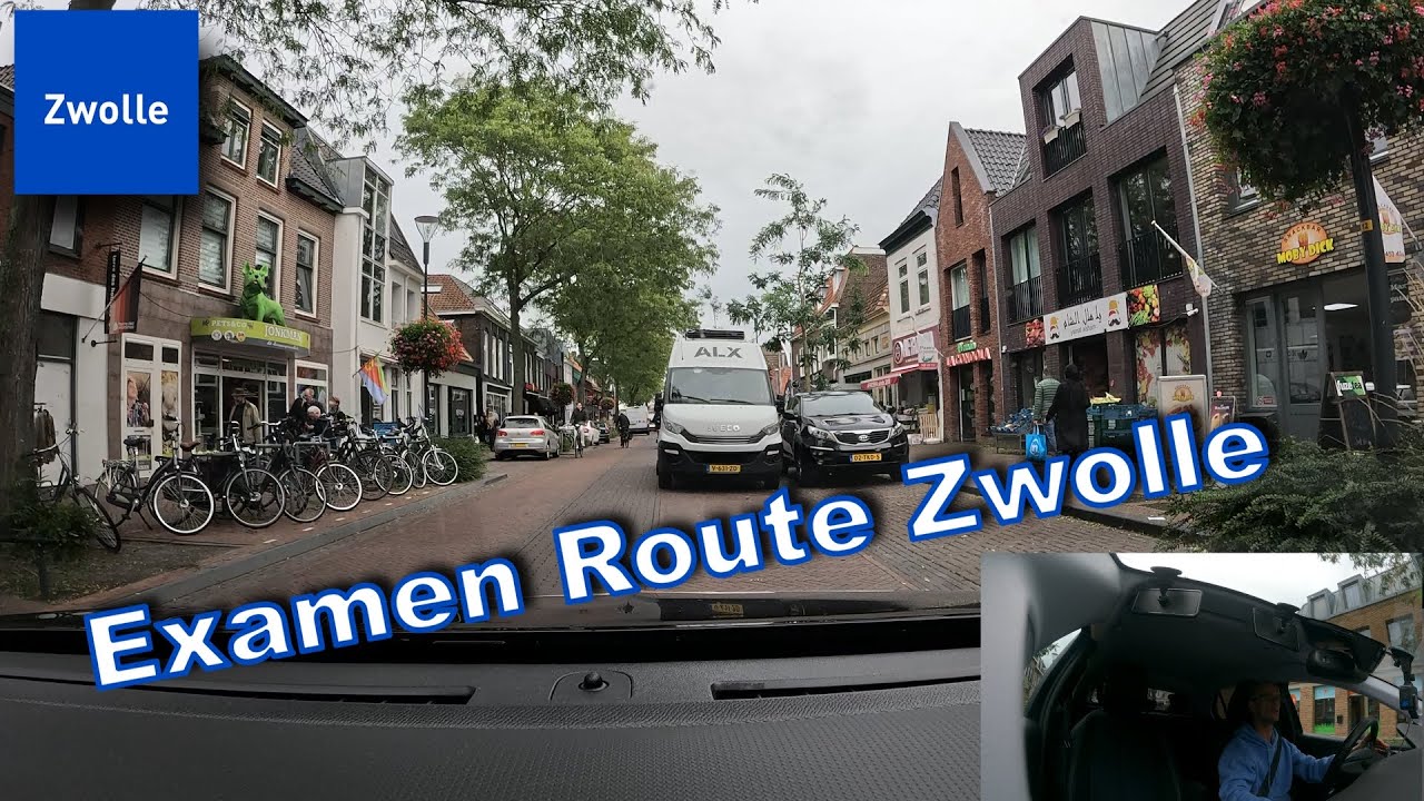 EXAMEN ROUTE ZWOLLE BINNENSTAD !  - Wesley On The Road