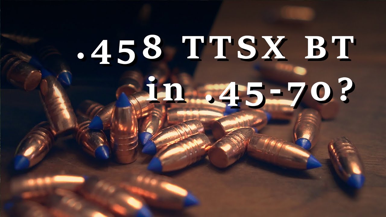 Стрельба из BARNES 300 TTSX BT (458 SOCOM) из моего Marlin .45-70
