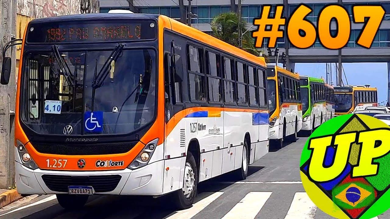 #607  Acesso ao Terminal Cais de Santa Rita - Movimentação de ônibus no centro do Recife