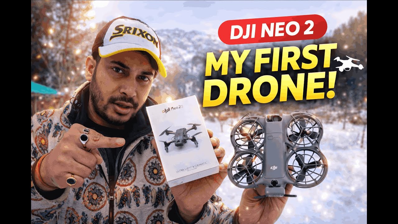 DJI NEO 2 🔥| Unboxing my first drone #djineo2 #dji