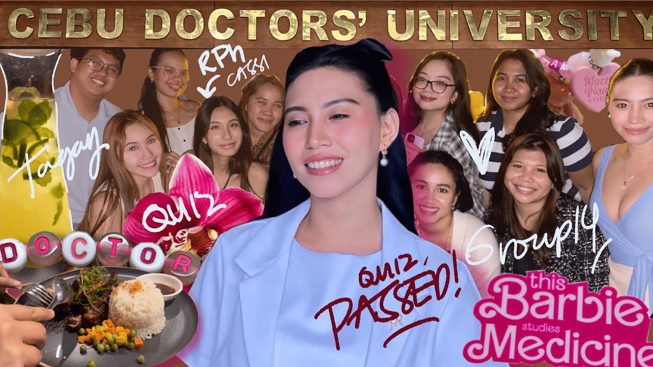 PARTY + 💪🏽 + PRAYERS = PASS THAT QUIZ 💯🧠 Academic Motivation📍Cebu Doctors' University | Zamieca Paña