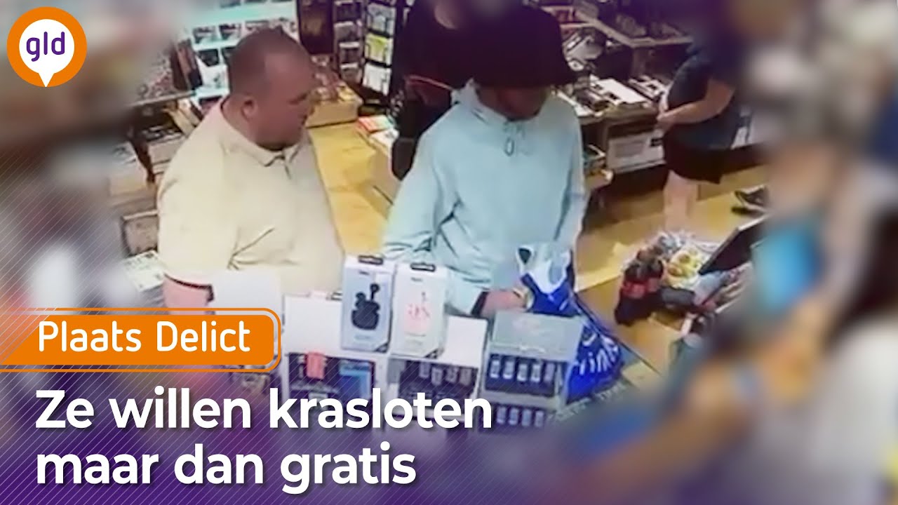 Krasloten gestolen en dat gaat zo | Plaats Delict