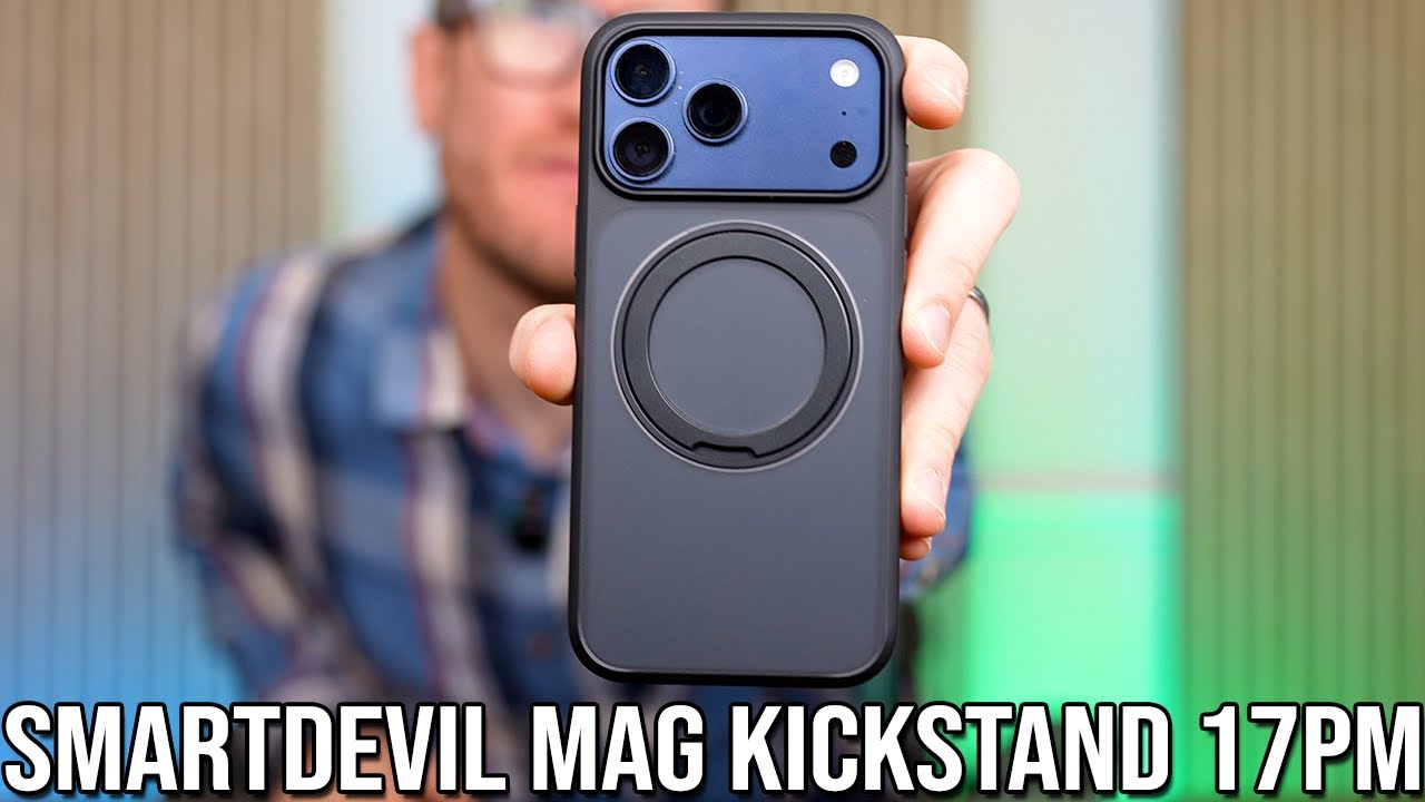 Противоударный чехол SmartDevil Magsafe с подставкой для iPhone 17 Pro Max