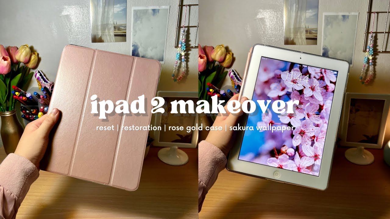 giving the iPad 2 a pretty makeover in 2023 🌸