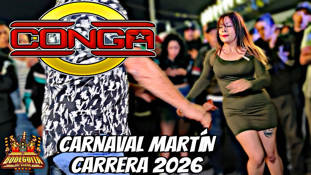 Sonido La Conga ‼️ Cierre de Carnaval Martín Carrera 2026 ‼️ Org. PACHIS ‼️