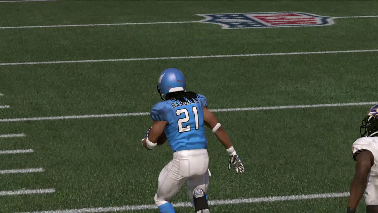 LEGEND SS #21 BOB SANDERS 95 YD PICK 6   |   Madden NFL 17