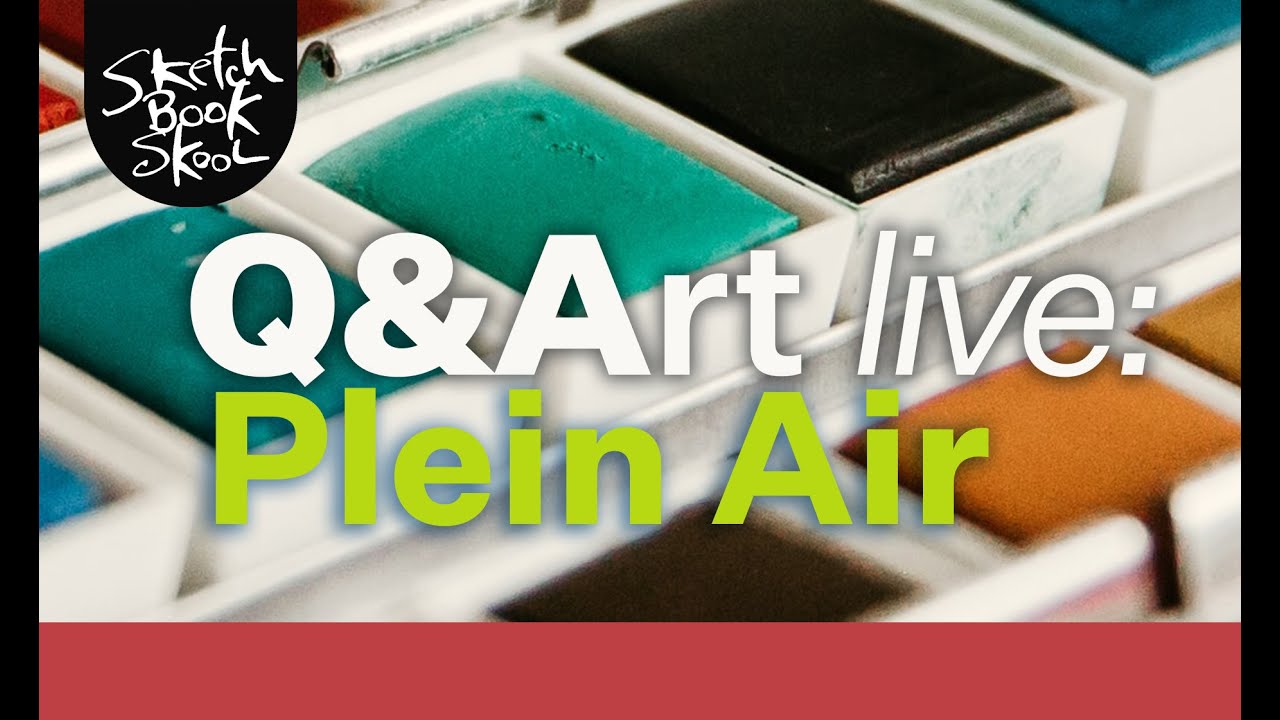 How to get ready to plein air or urban sketch