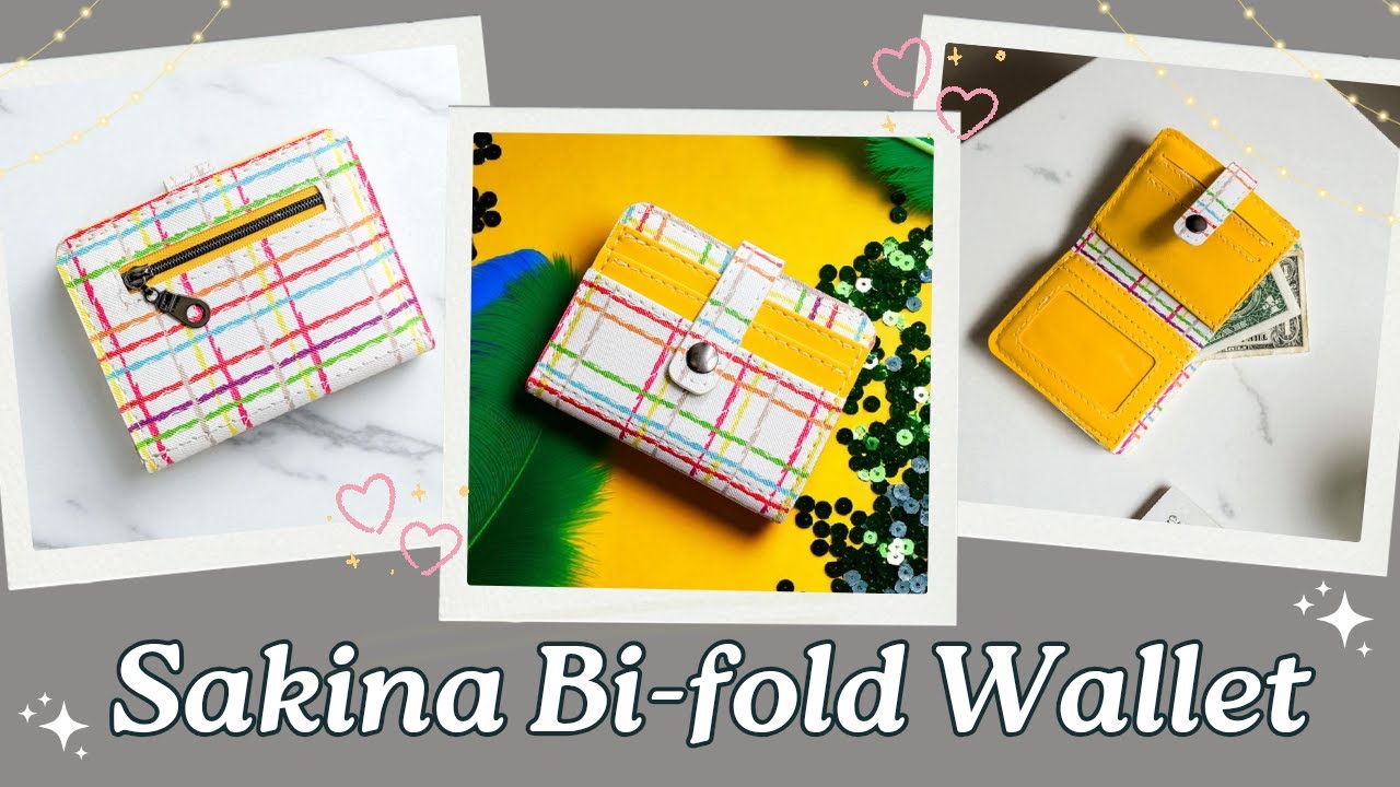 Sakina Bi-fold Wallet Sewing Tutorial