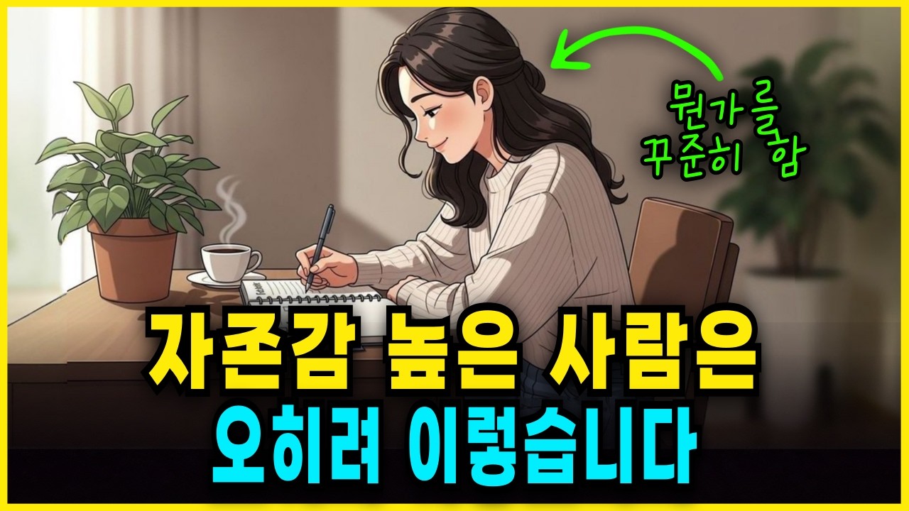 자존감 높은 사람의 공통점 6가지｜진짜 자존감의 기준