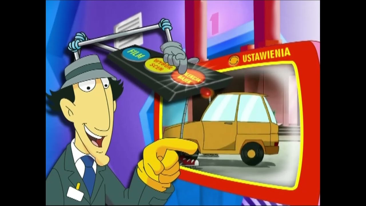 Początek płyty DVD - Inspektor Gadget: Ostatnie zadanie (Media Service, HP Media)