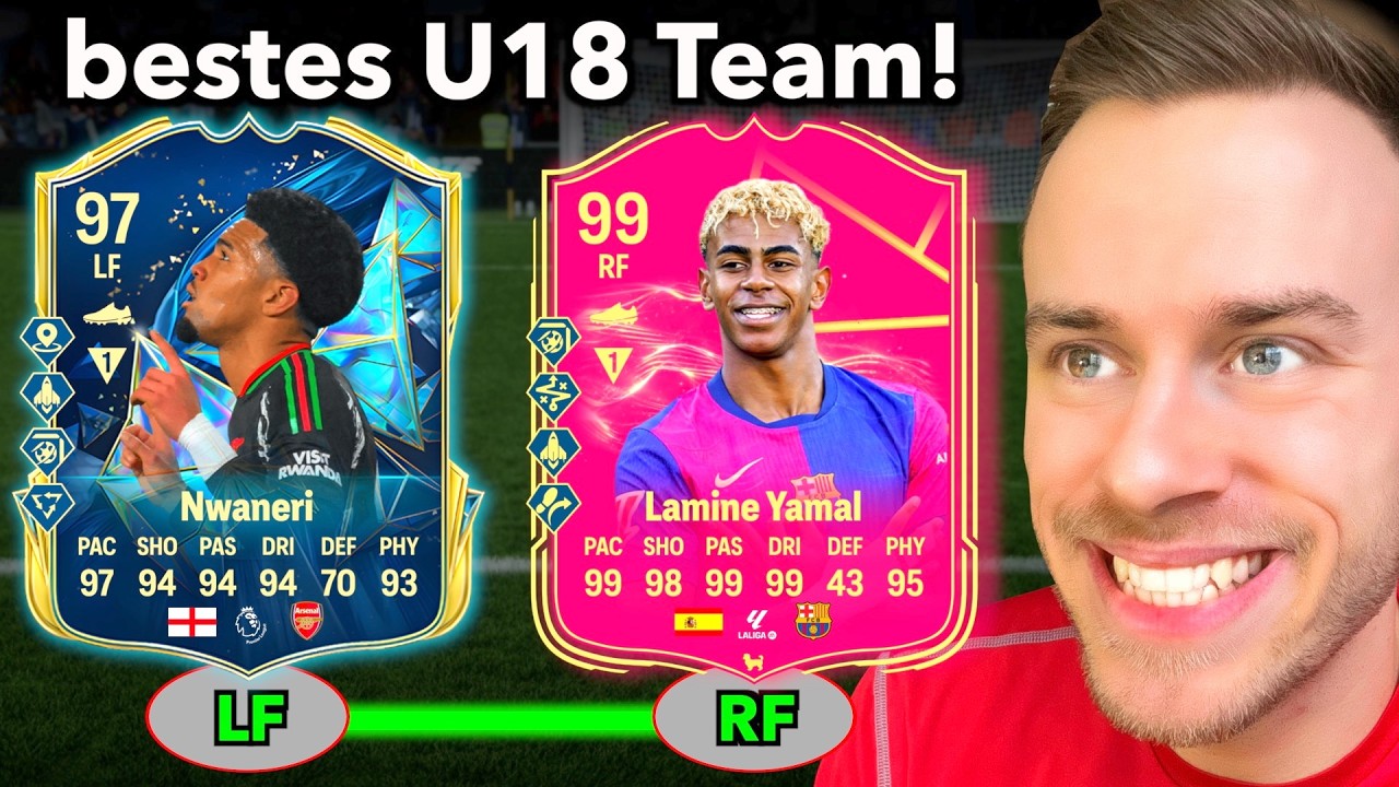 Ich habe die BESTEN U18 SPIELER vereint! 👶🏻🐐