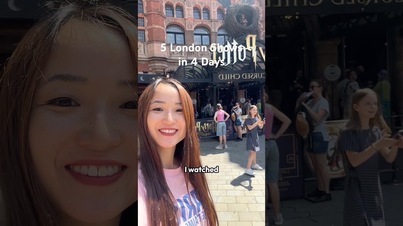 I watched 5 London shows in 4 days