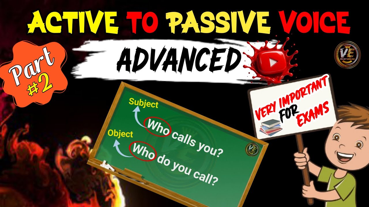 Active to Passive Voice 🔥 Part 2 | 90% Students Make These Mistakes | Velvet English