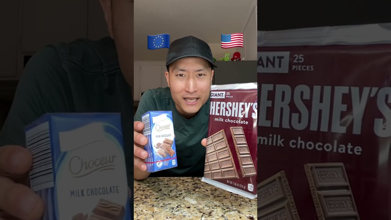 Шоколад США против Европы 🇺🇸🇪🇺🍫