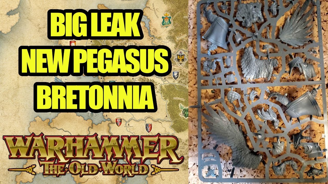LEAK - New Bretonnia Paladin On Pegasus? - Warhammer The Old World