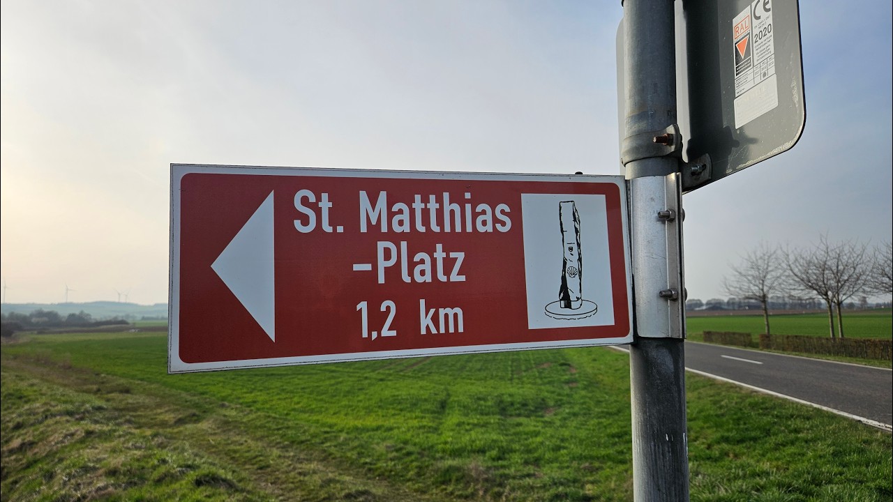 Wanderung von Sinzenich nach Eicks in der Voreifel bei Zülpich. 13 Km lang und ca. 4 Stunden
