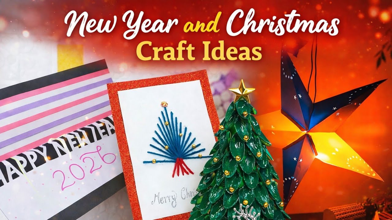 Christmas DIY Crafts & Handmade Decor | Easy Holiday Paper Crafts & Cards🎄