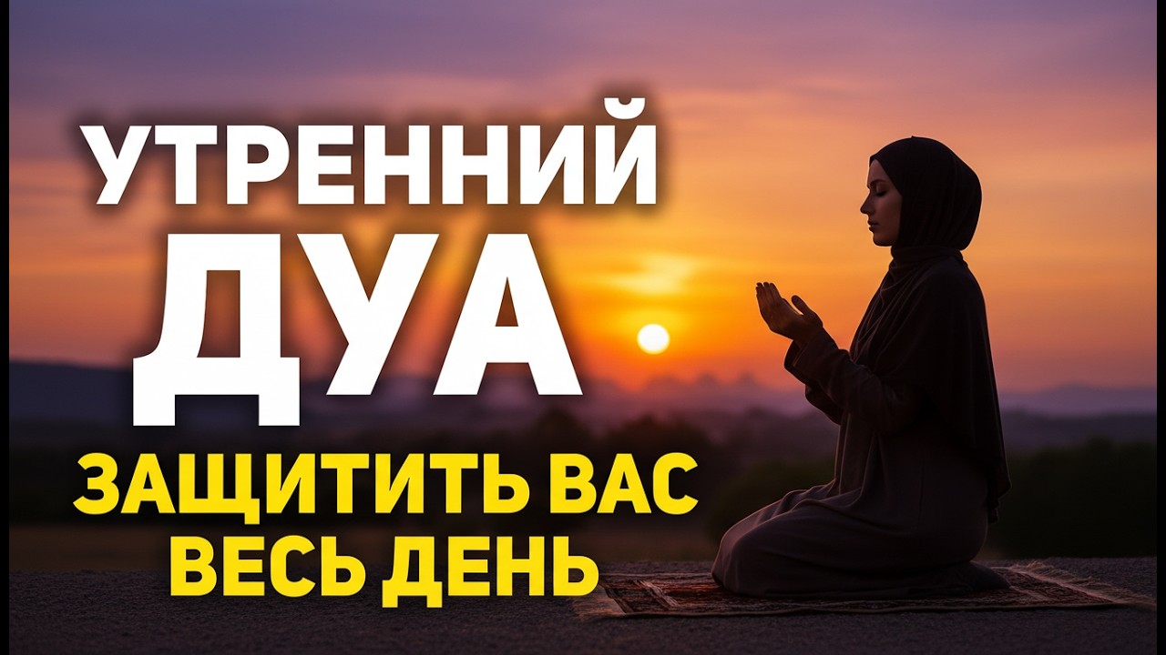 УТРЕННИЙ ДУА أذكار الصباح ЗАЩИТИТЬ ВАС ВЕСЬ ДЕНЬ | СЛУШАЙТЕ КАЖДОЕ УТРО!