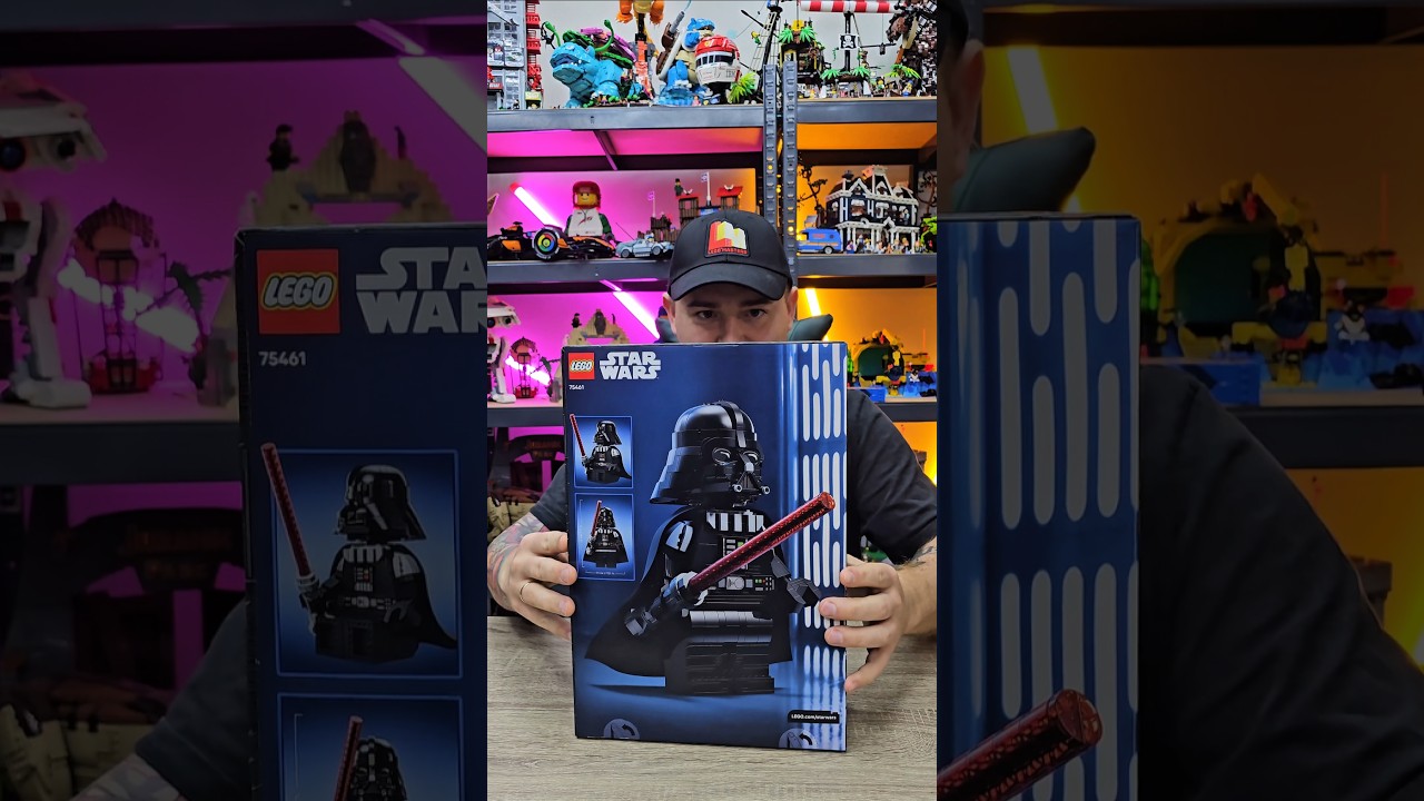 Powiększona minifigurka Lorda Vadera LEGO Star Wars