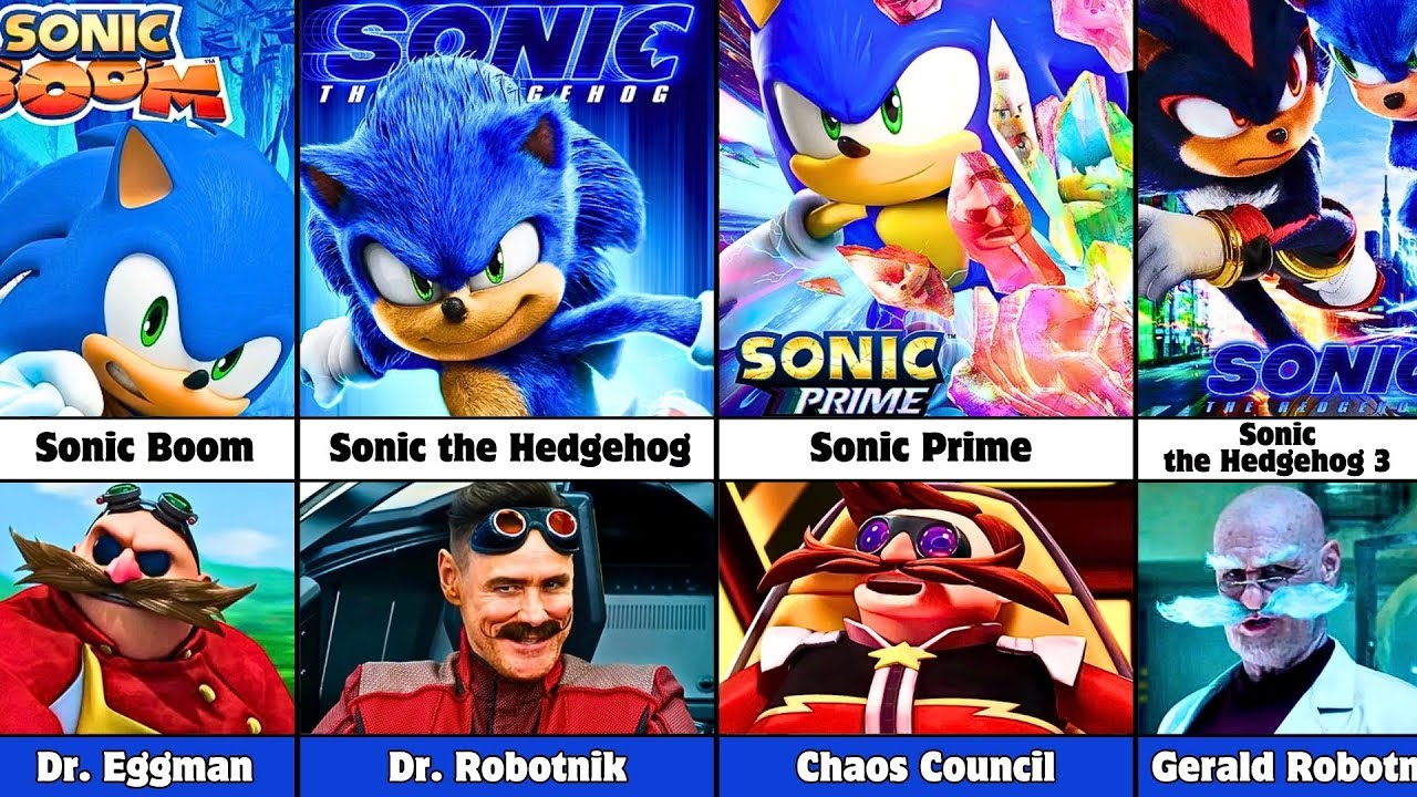 All Sonic the Hedgehog Villains in Animated Movies & TV Series