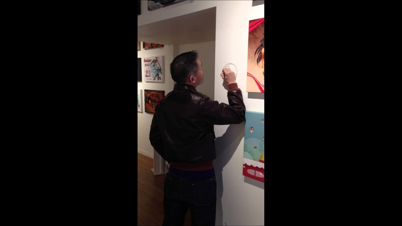 Keiji Inafune draws Mega Man