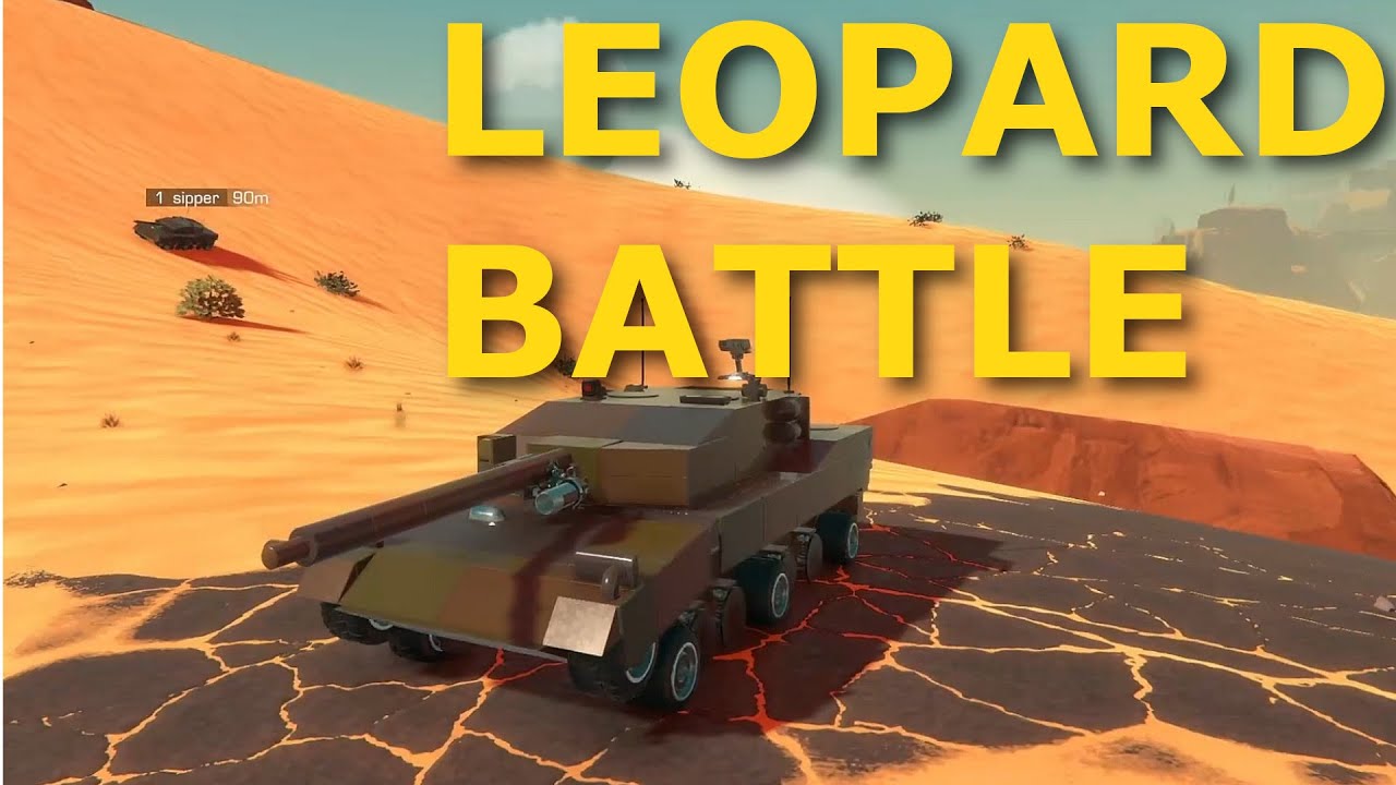 Leopard 2a4 tank battles! | Trailmakers