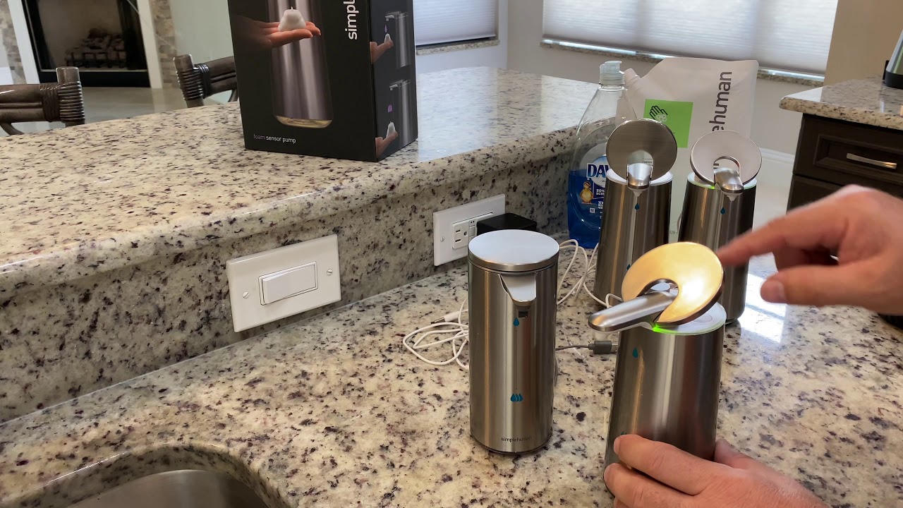 simplehuman Sensor Soap Dispensers