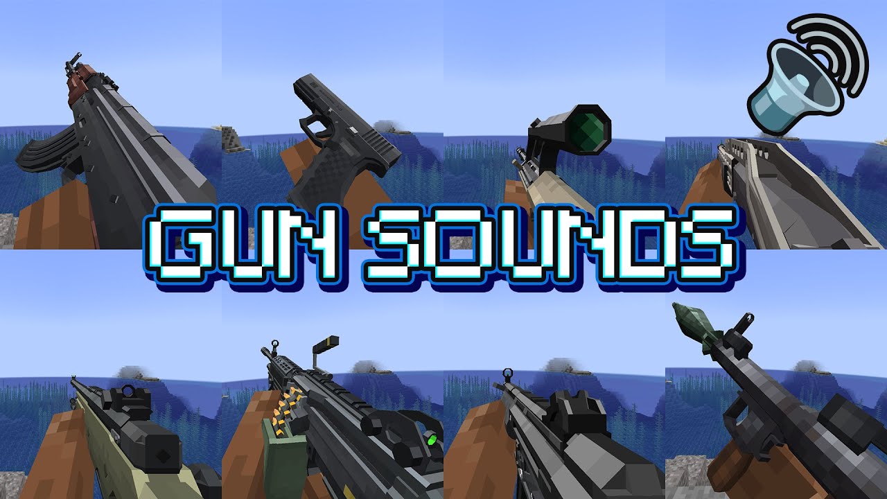 Minecraft TaCZ Mod - All Weapon Sounds & Reload Animations!