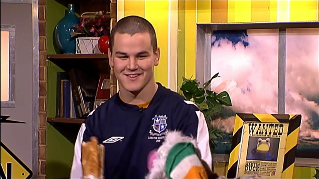 Dustin tackles Johnny Sexton, 2006