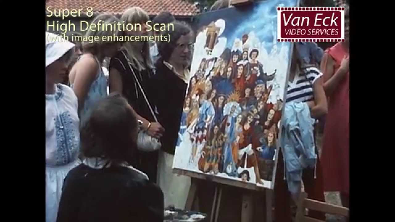 van eck digitaliseren super8 demo HD image corrections
