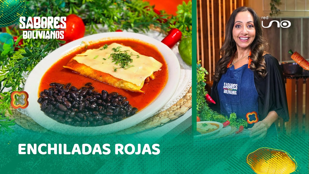 Sigue el paso a paso para preparar unas "Enchiladas rojas"