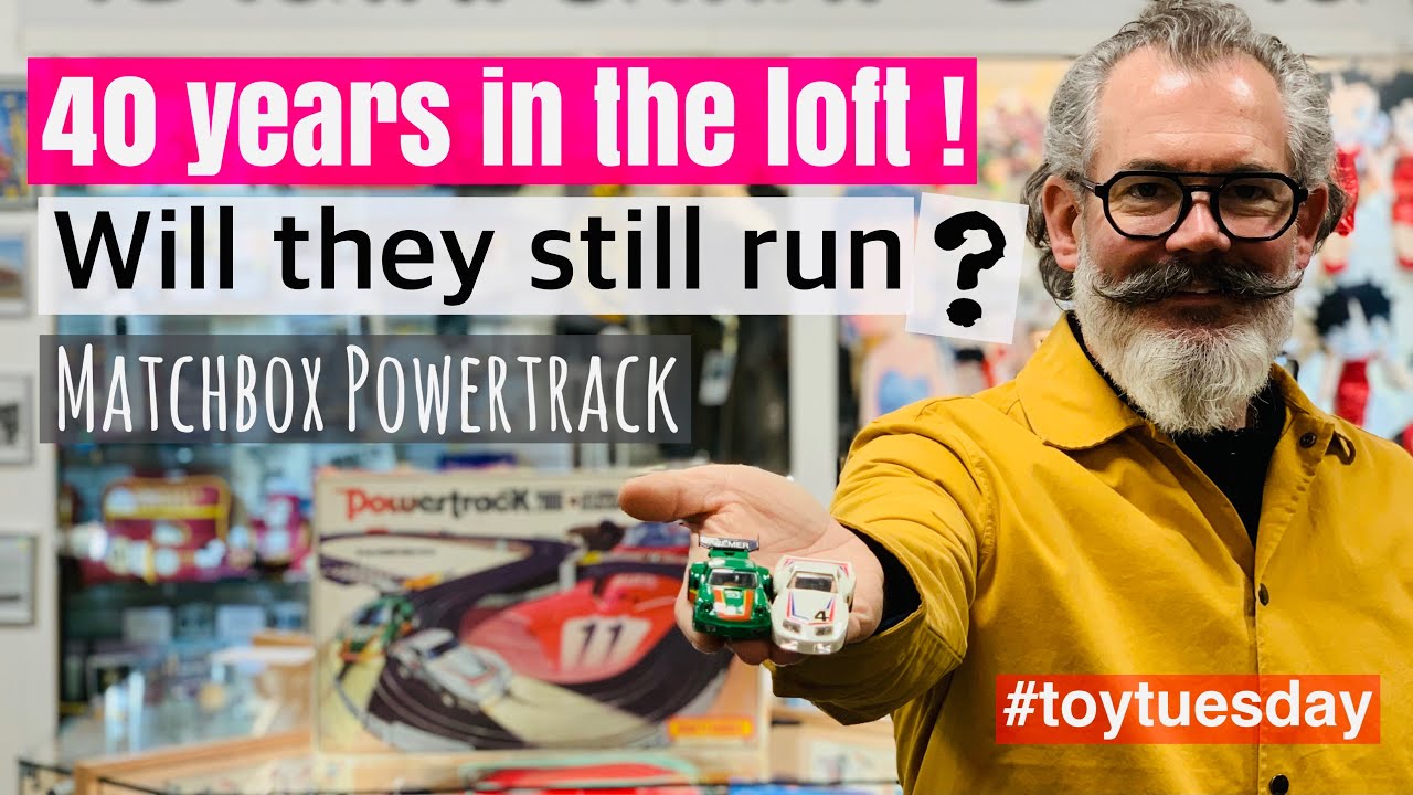 Matchbox Powertrack Loft Find Will It Still Run After 42 Years ?