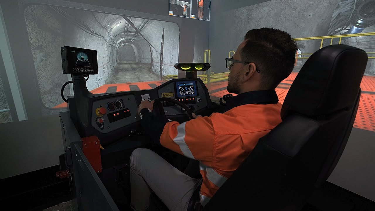 CYBERMINE Sandvik TH551 ADT Simulator