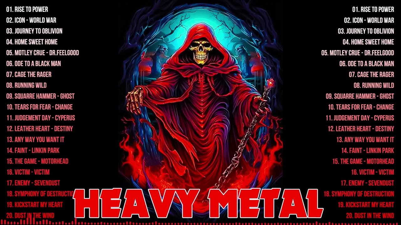 Heavy Metal Rock Golden years | Metal Mix Playlist Collection 2024