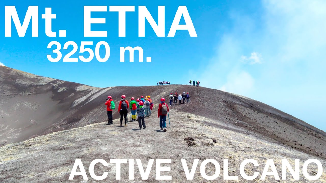 Mt. Etna Volcano Summit Crater (3250 m.) Treck