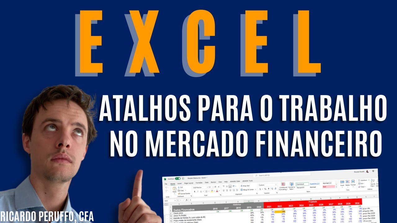 APRENDA ATALHOS PARA EXCEL PARA O MERCADO FINANCEIRO