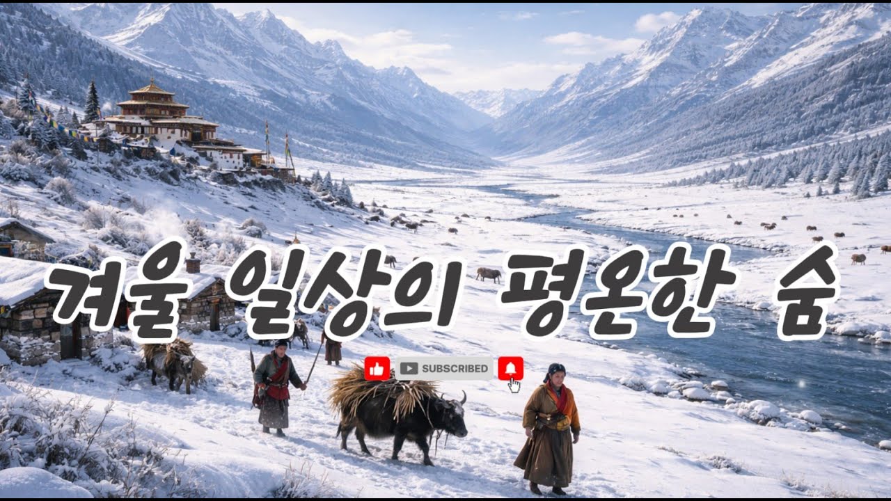 겨울 일상의 평온한 숨 🌿명상은 꾸준 이어가는 수행   명상 음악 듣고 오늘도 행복한 하루 되세요 #명상  #심야 명상 #gentlemeditation #relaxingmusic