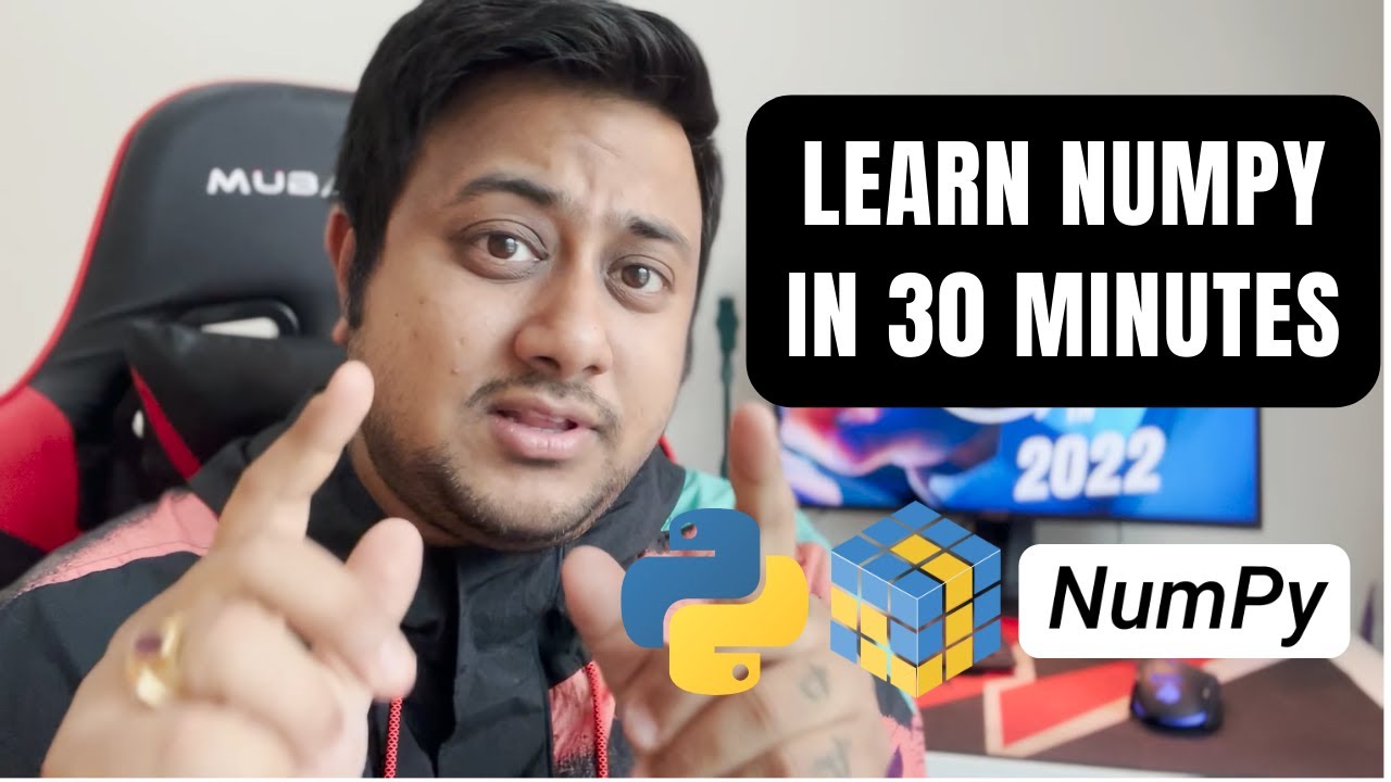 Полный курс Python NumPy для науки о данных за 30 минут | Полное руководство по NumPy Python