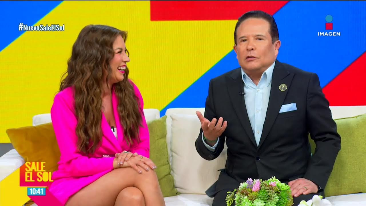 &iexcl;EN VIVO Gustavo Adolfo Infante e Ingrid Coronado se RECONCILIAN en el NUEVO Sale el Sol!