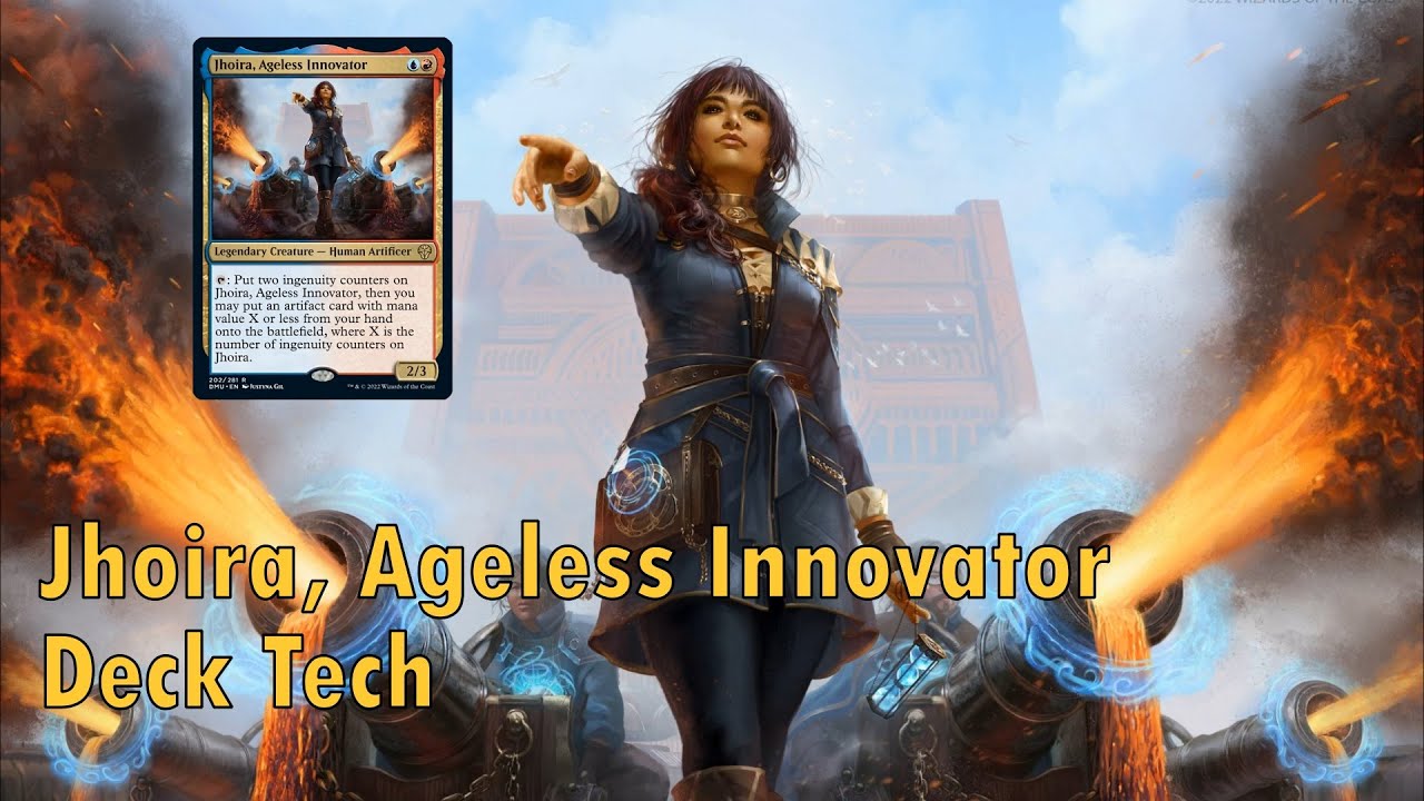 Jhoira, Ageless Innovator - EDH Dech Tech | Jhoira of the Three Paths | Dominaria United